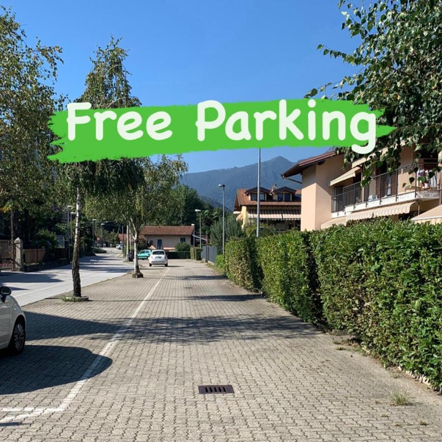 La Feriolina - Appartamento Al Lago Con Giardino Privato Baveno Eksteriør bilde