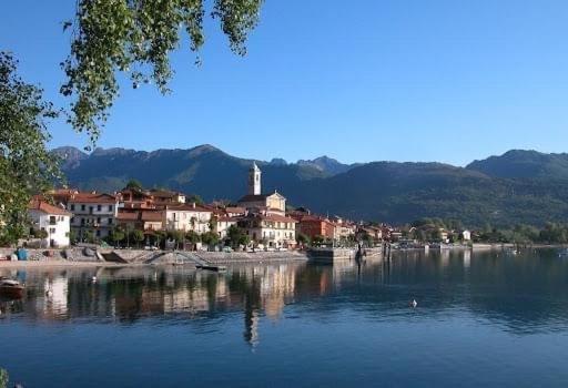 La Feriolina - Appartamento Al Lago Con Giardino Privato Baveno Eksteriør bilde